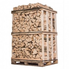 PALETTE BOIS DE CHAUFFAGE- 25 CM- 3 STÈRES
